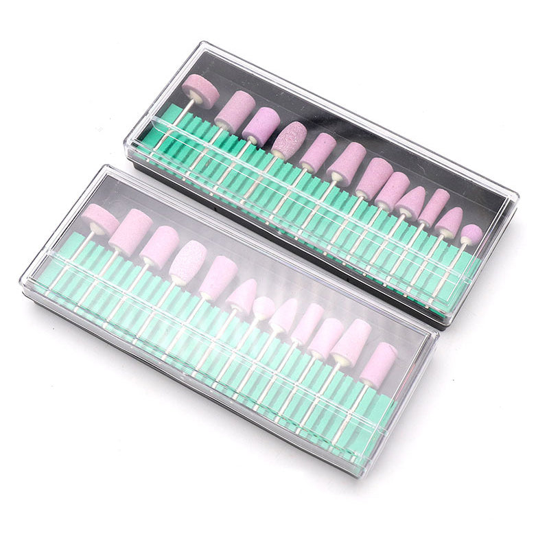 Kit 12 Embouts Pour Ponceuse Ongle