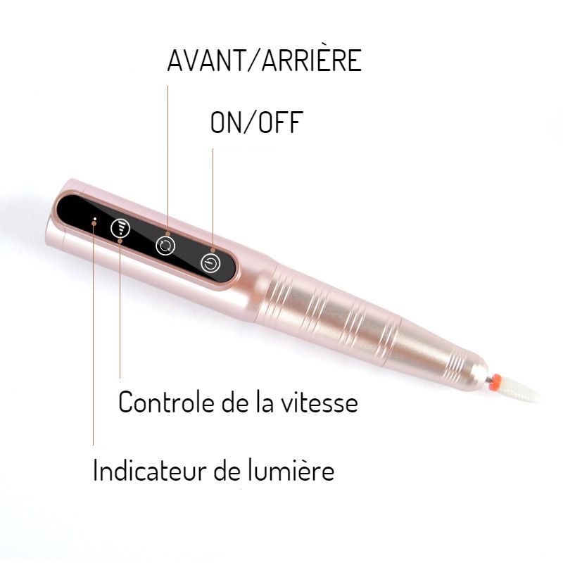 Ponceuse Ongle Portable Tactile