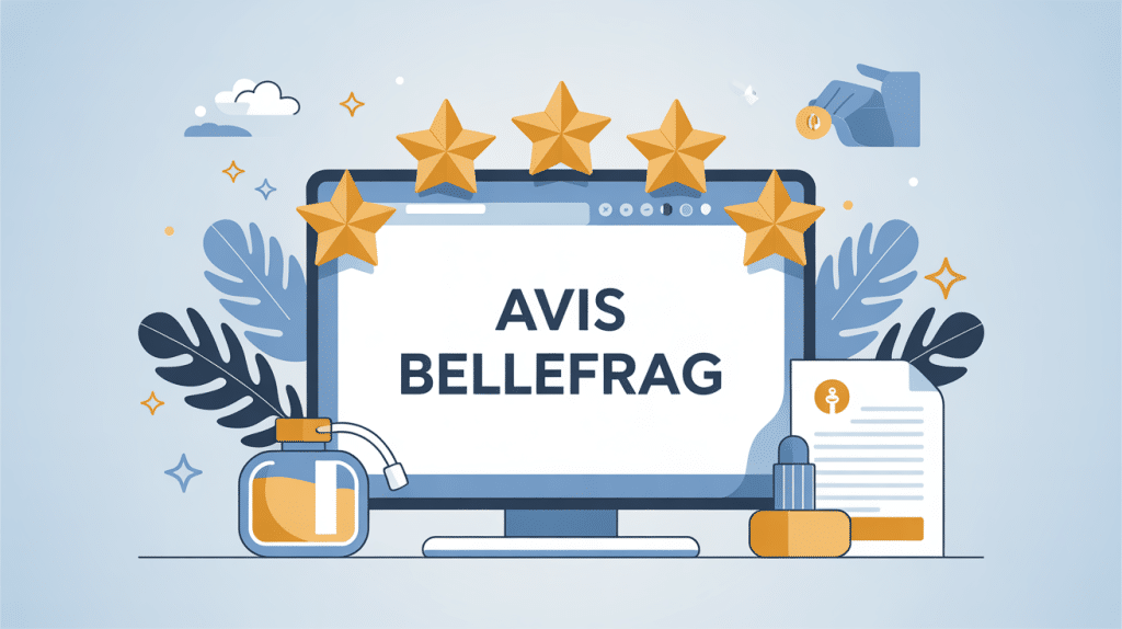 bellefrag avis illustration fiabilité achats parfum