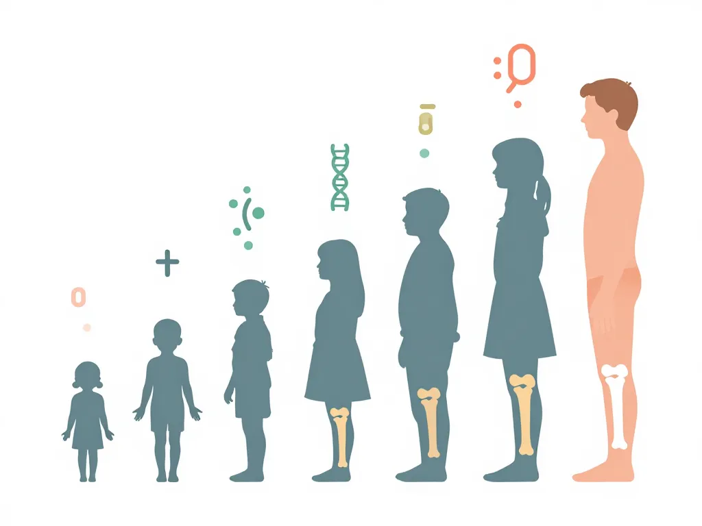diagramme sur comment arreter de grandir et régulation de la croissance