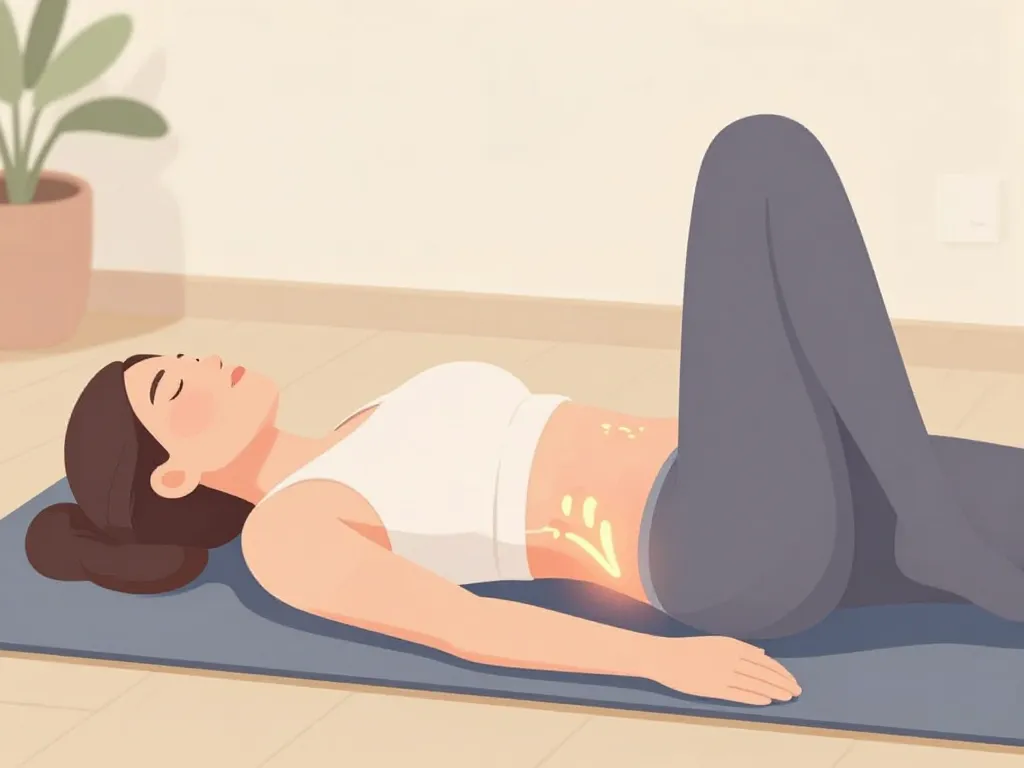 comment craquer le bas du dos exercices doux à la maison