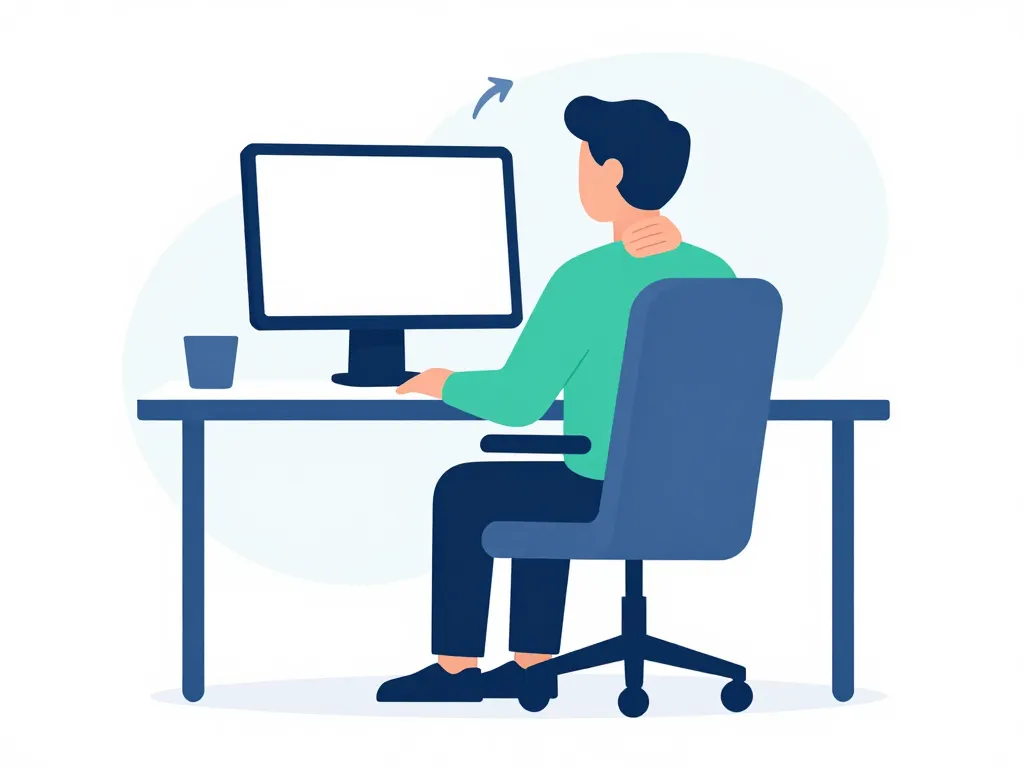 comment détendre les cervicales ergonomie bureau prévention