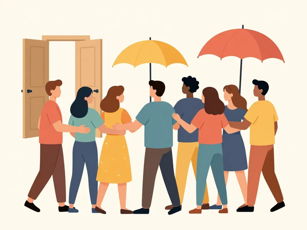 illustration entraide alternatives comment se casser le bras reprise de pouvoir