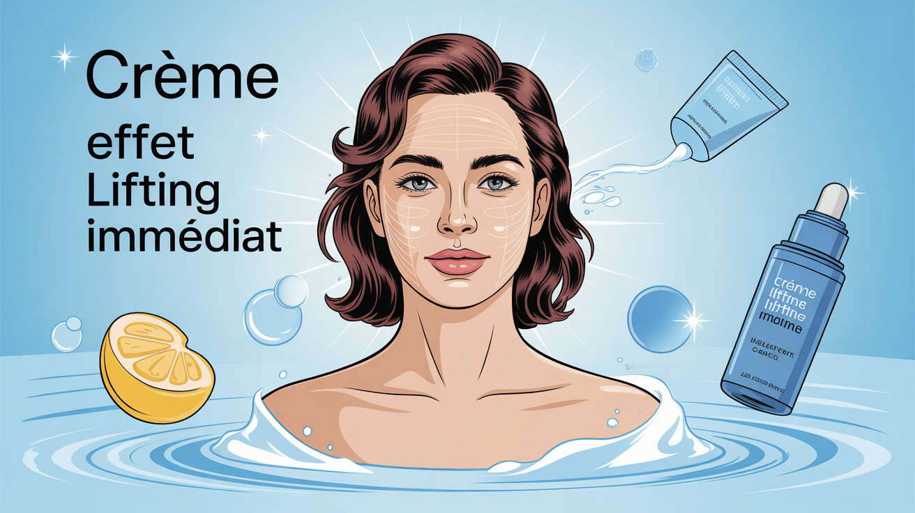 creme effet lifting immediat avis visage lisse