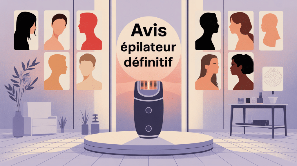 epilateur definitif avis image stylisée appareil domicile