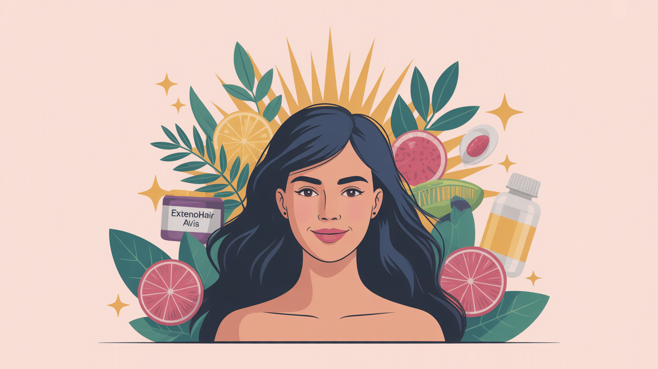 ExtensoHair avis illustration chevelure vitalité et compléments