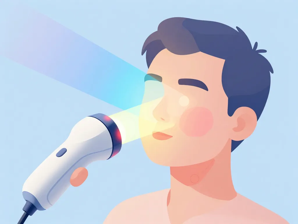 light in derm avis schema fonctionnement LED sur peau