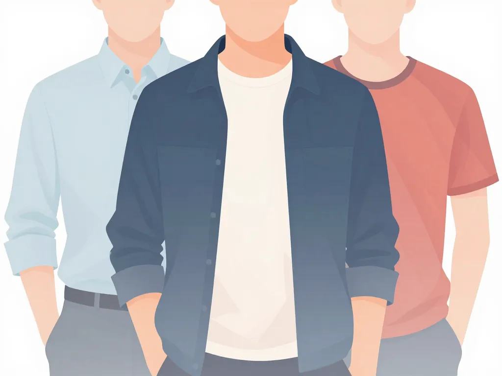 Tour de poitrine homme chemise veste t-shirt