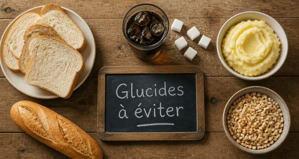 aliments riches en glucides a eviter pain soda cereales