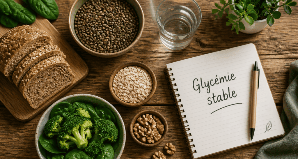 comment faire baisser la glycemie avec aliments à index glycémique bas