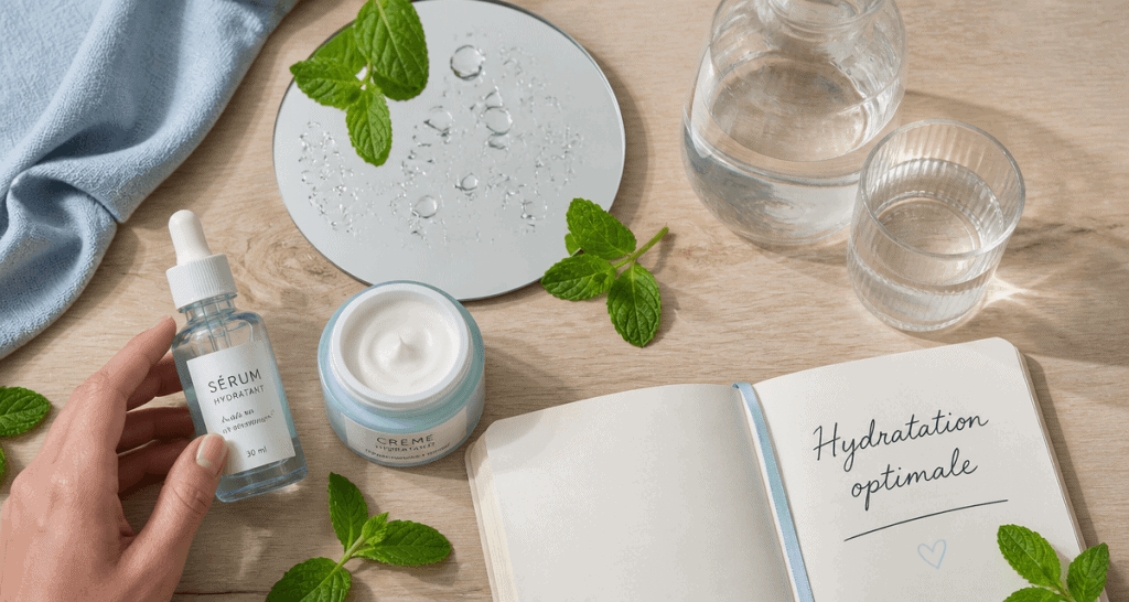 comment hydrater sa peau avec soins visage