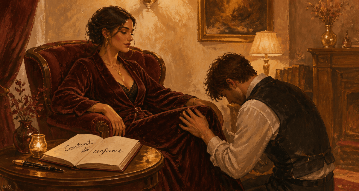 dominé par une femme complicité salon