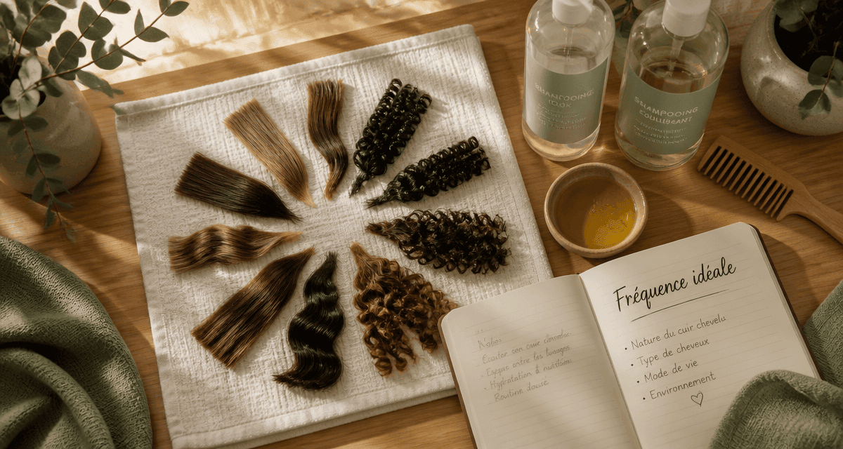 Faut il se laver les cheveux tous les jours illustration cheveux et produits
