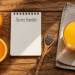 jus d orange le matin fait grossir verre et orange