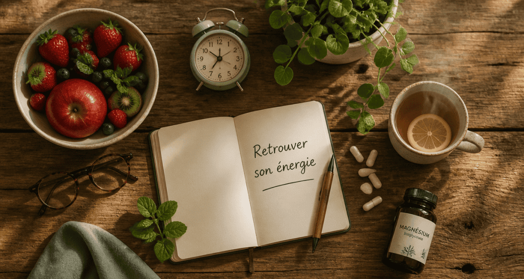 manque d energie que faire table objets vitalite