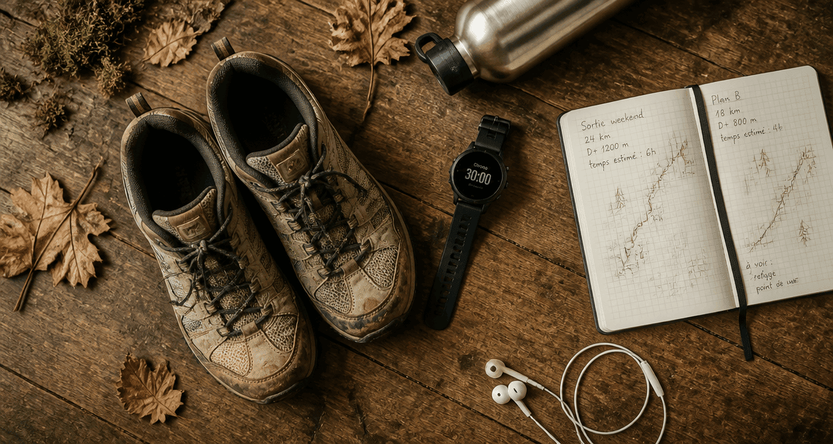 marche 30 minutes par jour chaussures montre parcours