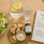 nettoyage du côlon et perte de poids, salade, probiotiques, psyllium