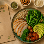 Plan alimentaire pour perte de poids assiette saine