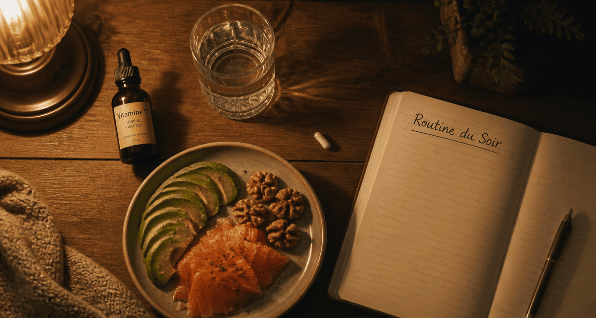 Pourquoi prendre la vitamine D le soir, vitamine D et repas du soir