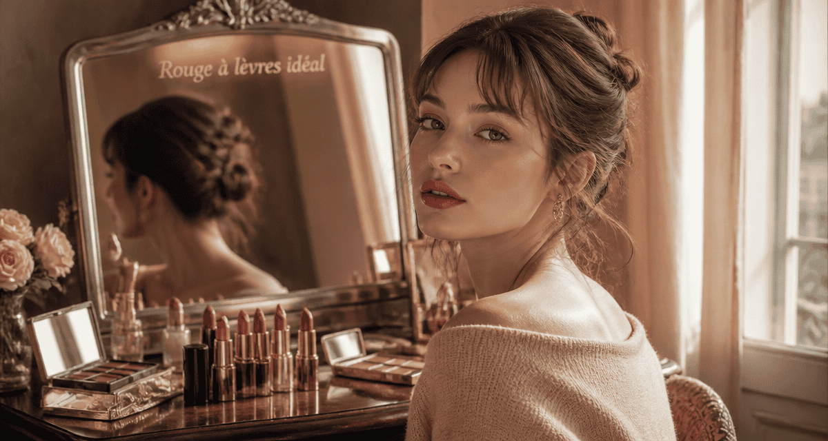 quelle couleur de rouge à lèvres pour peau claire portrait maquillage