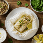 recette pour maigrir le ventre assiette cabillaud quinoa légumes