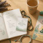 Salon du bien etre 2024 badge carnet et accessoires