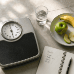si on se peser le soir combien enlever balance et fruits