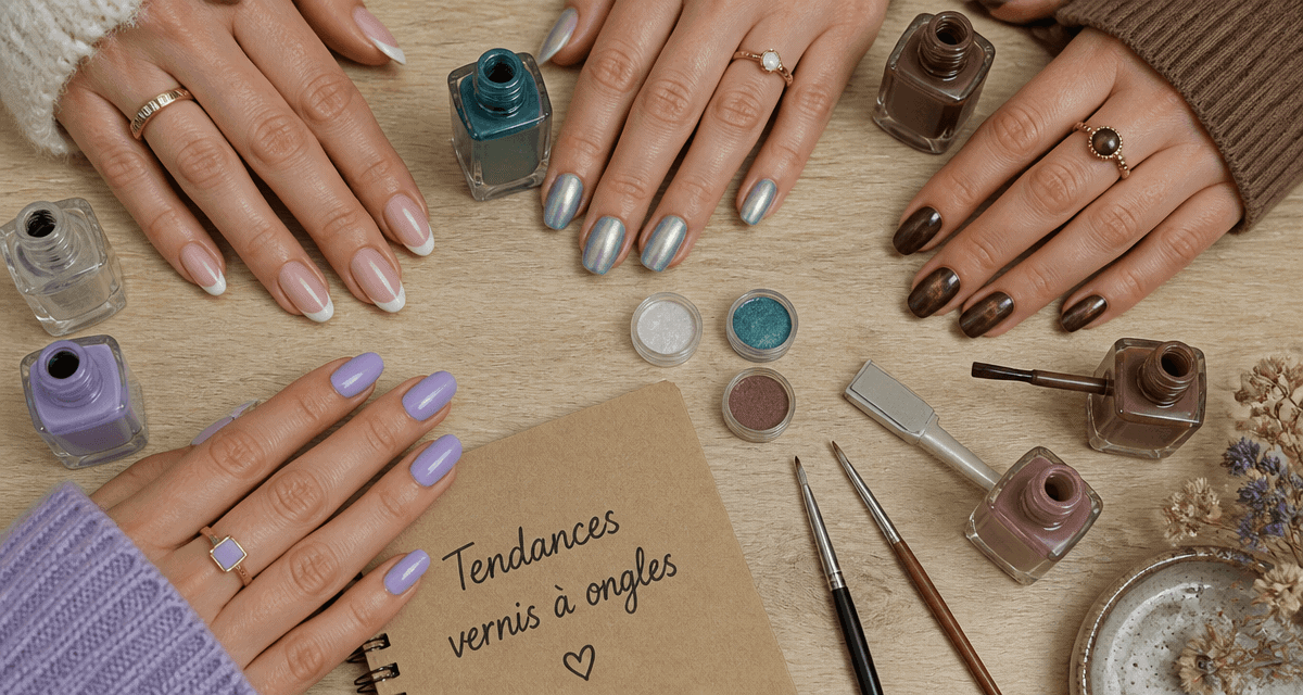Tendance vernis à ongles mains et couleurs mode