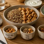 Comment manger 150 g de protéine par jour : répartition petit-déj, déj, soir et mesure 150 g
