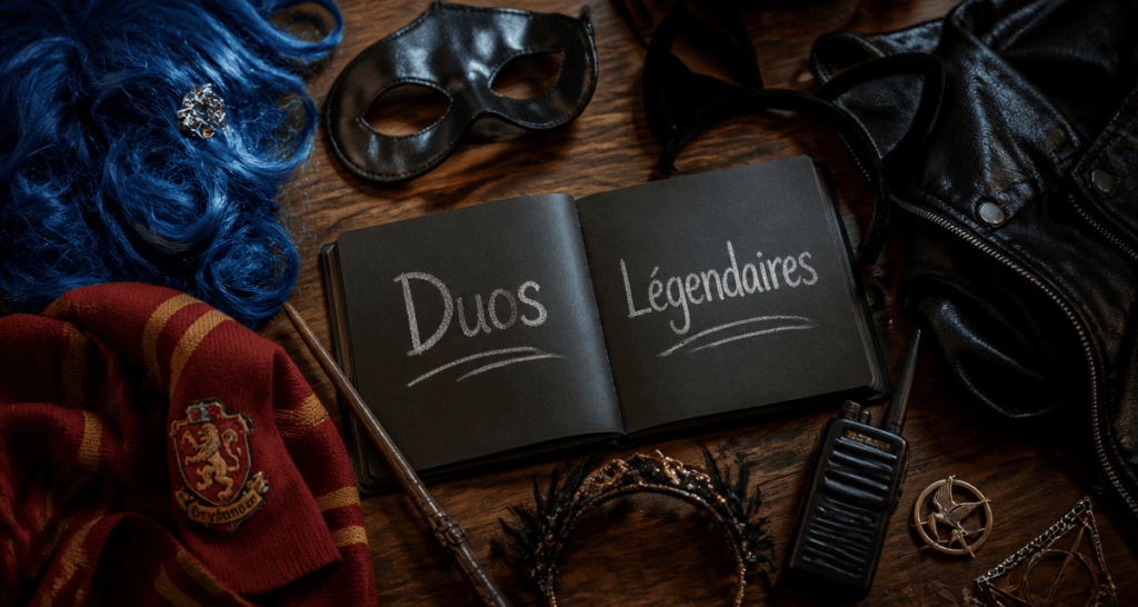 déguisement thème cinéma couple accessoires duos