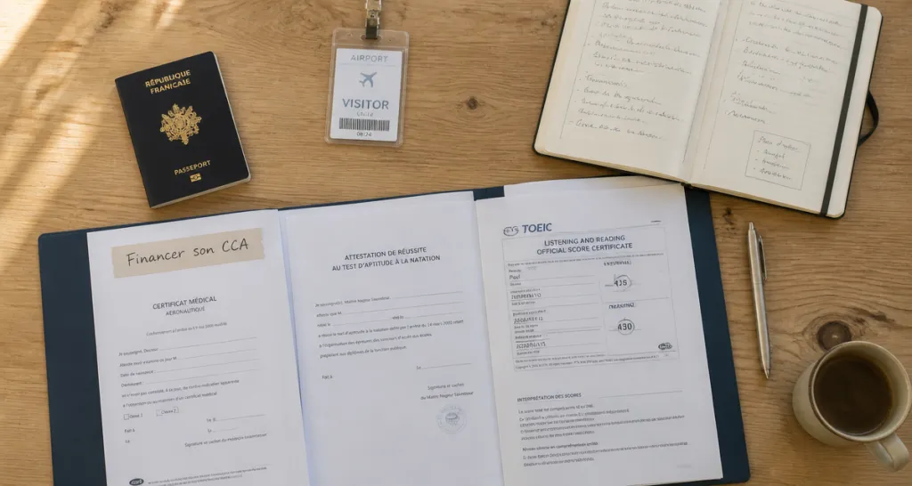 formation hotesse de l'air gratuite documents CCA