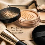 Meilleure poudre libre : pinceau et poudre libre soft-focus, sans effet matière