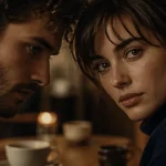 Regard amoureux signes physiologiques : yeux et pupilles en gros plan