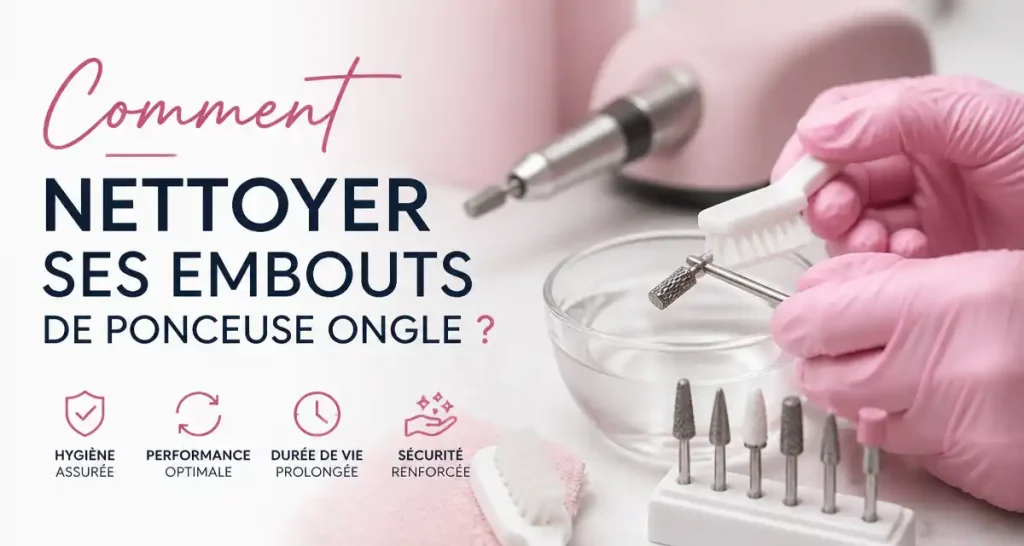 Comment nettoyer ses embouts de ponceuse ongle ?