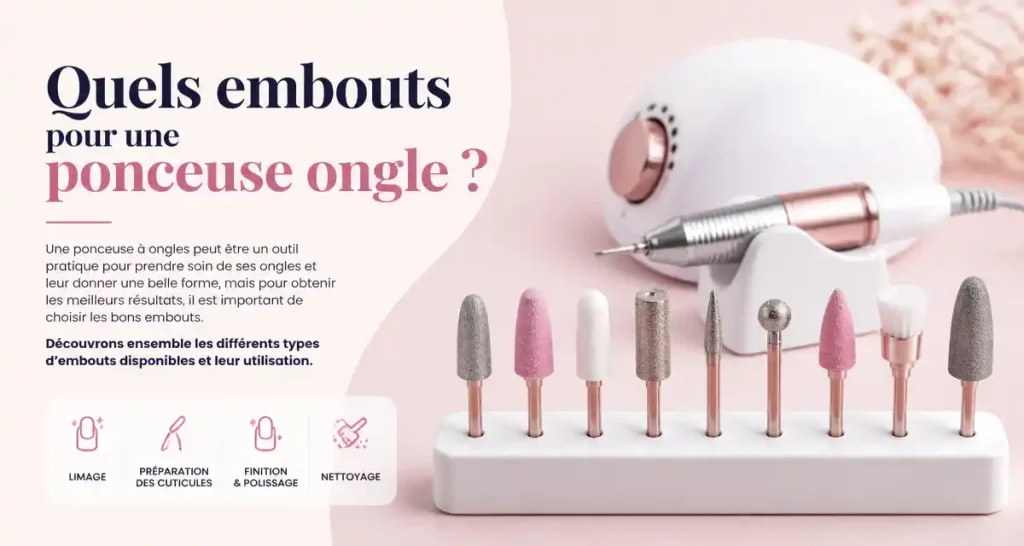 Quels embouts pour une ponceuse ongle ?