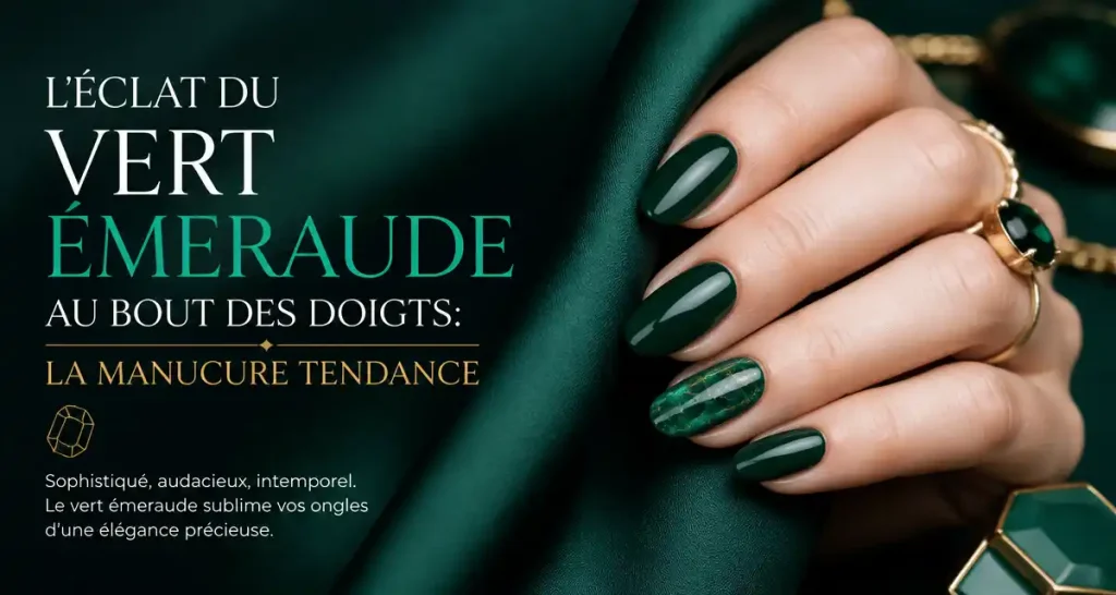 L&rsquo;Éclat du Vert Émeraude au Bout des Doigts: La Manucure Tendance