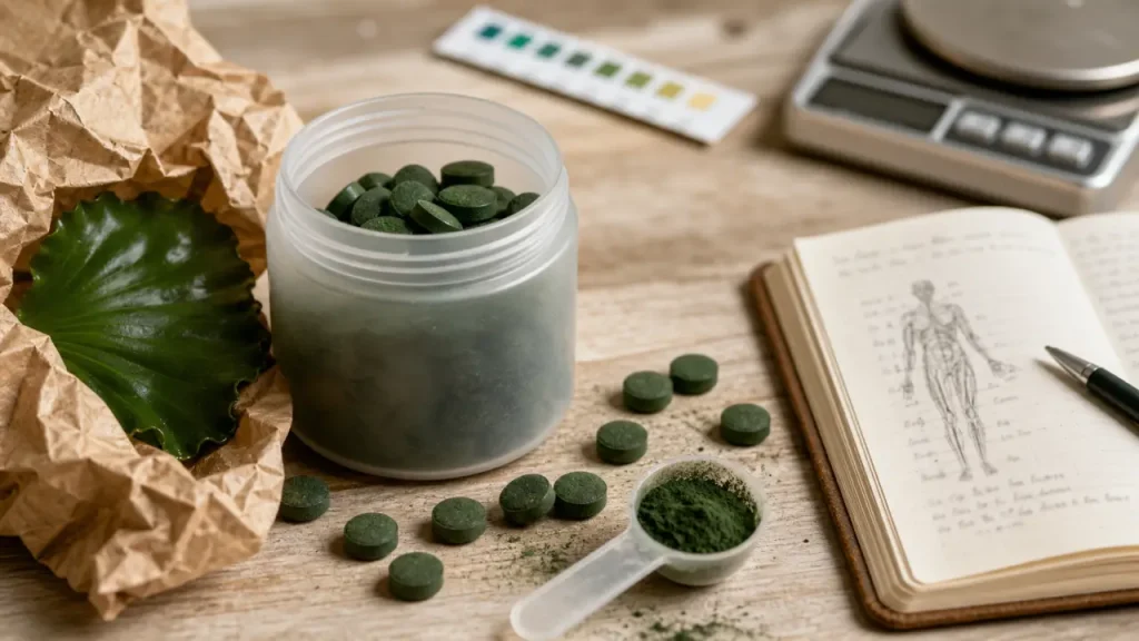Chlorella et danger pour le foie : le vrai risque vient surtout de la qualité du produit