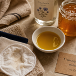 Comment se démaquiller sans démaquillant avec huile d’olive et microfibres naturelles