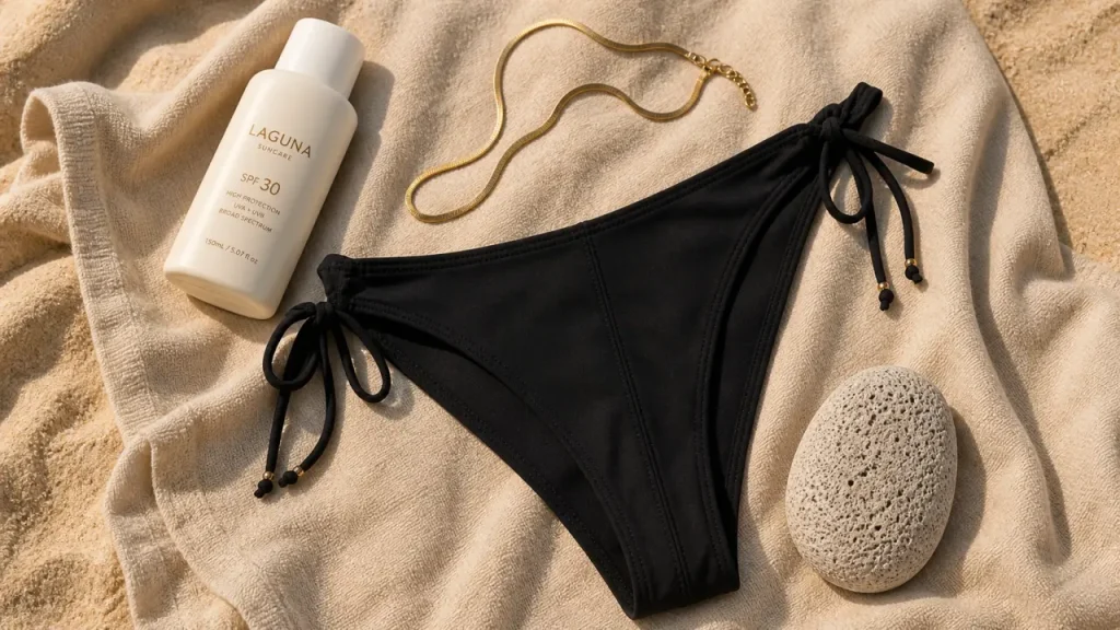 Bikini brésilien femme : la coupe échancrée qui affine sans basculer dans le string