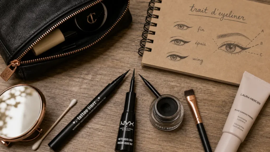Quel eyeliner choisir ? Guide des textures, tenue et astuces pour un regard parfait
