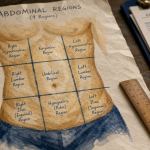 Les organes des 9 regions de l abdomen : tableau et repères cliniques
