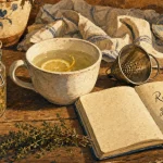 Remede de grand mere pour nettoyer l estomac : eau tiède au citron et plantes
