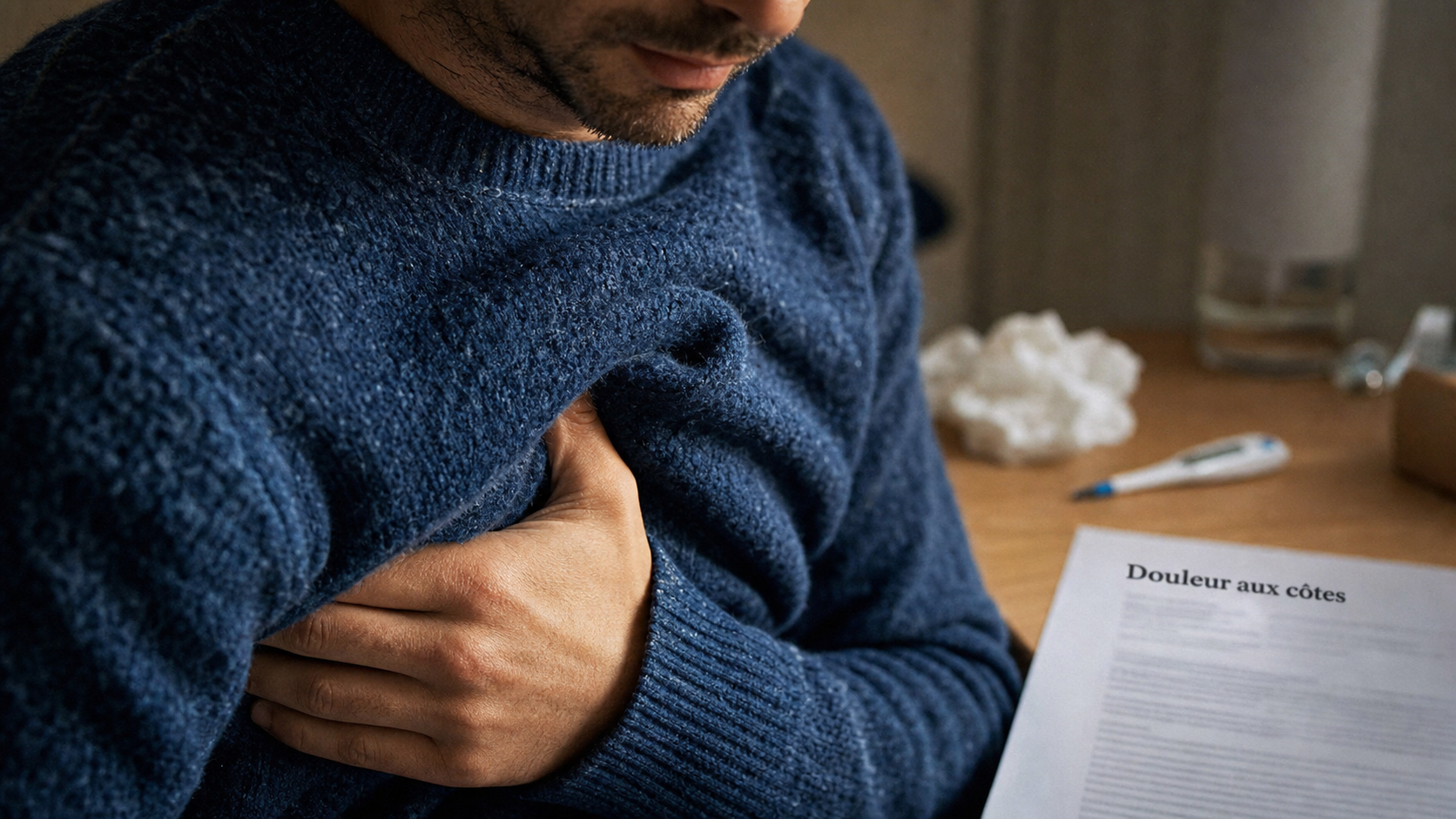 Toux mal aux cotes : douleur aux côtes