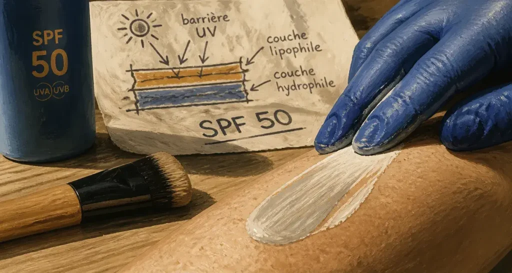 Bronzer avec un SPF 50 : 98 % d&rsquo;UV filtrés pour un hâle durable et sans risque