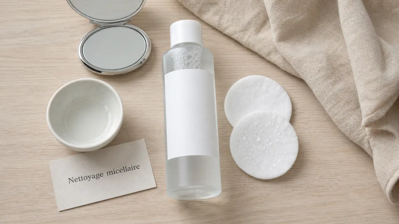 Eau micellaire c'est quoi : flacon et coton, faut-il rincer ?