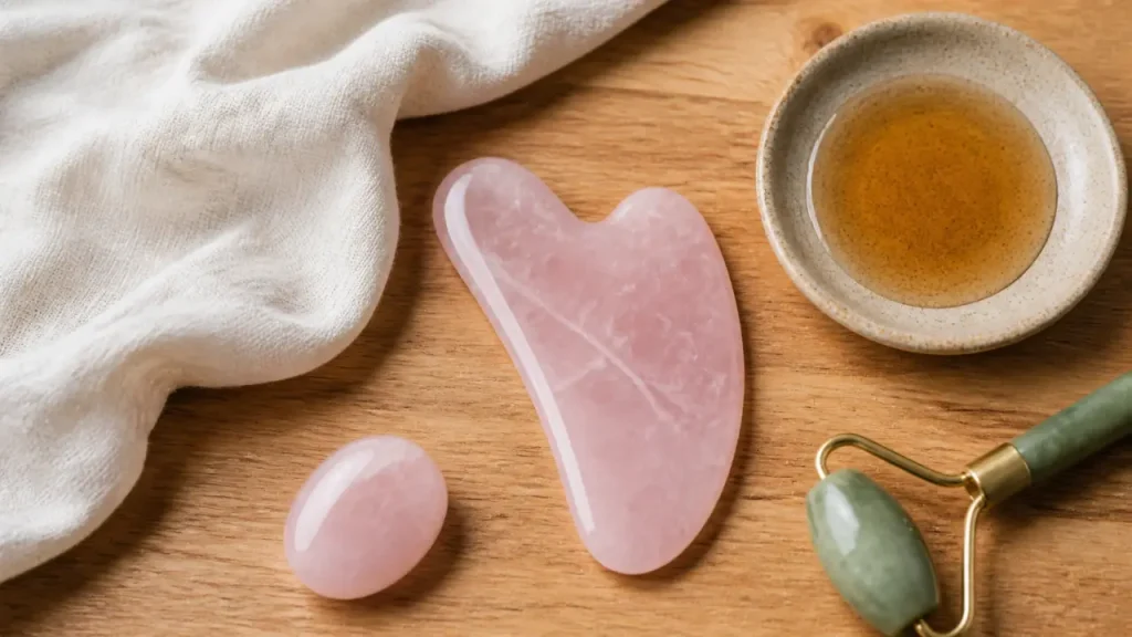 Le gua sha fait-il vraiment effet ? Éclat, drainage, détente
