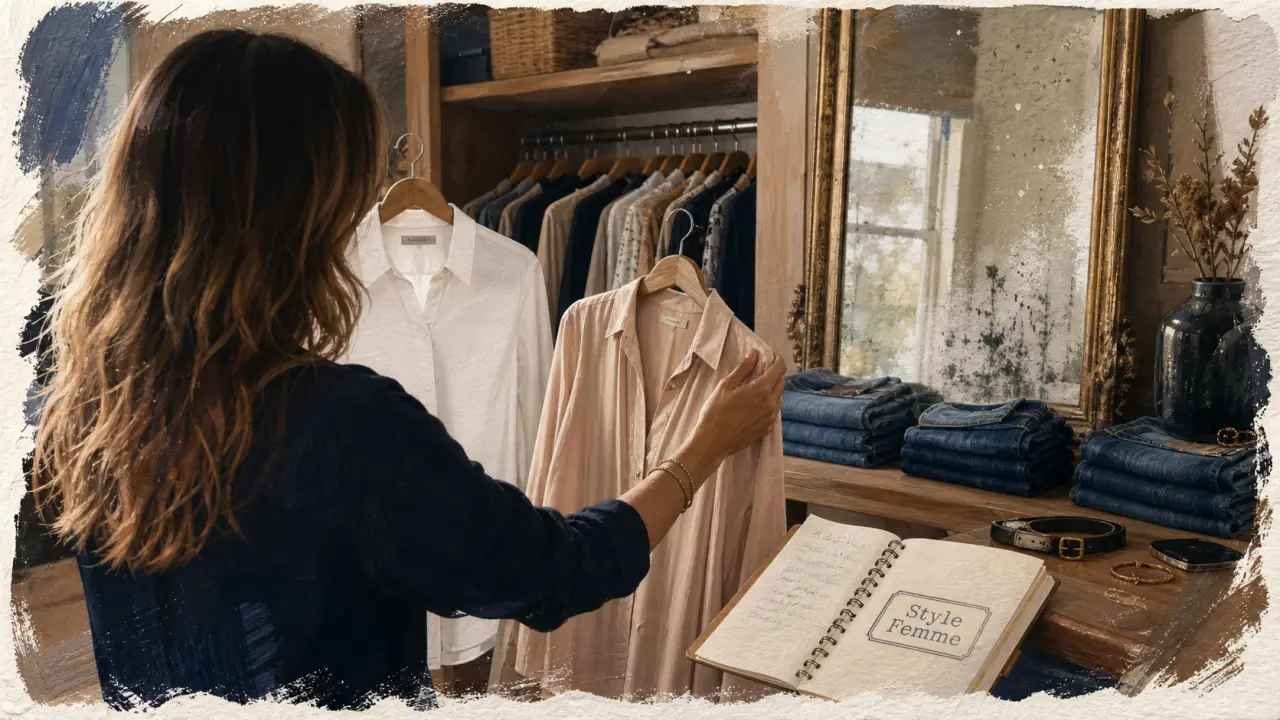 Style vetement femme : comparer chemises dans dressing