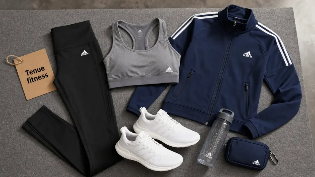 Adidas femme : la tenue de sport qui suit votre activité, du legging au survêtement