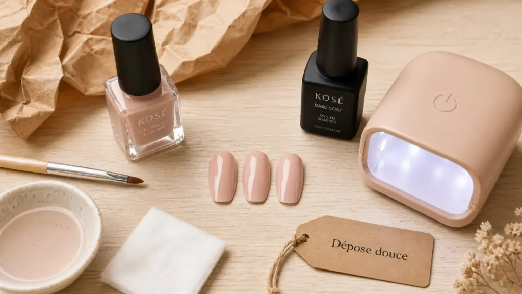 Vernis semi-permanent naturel : 84% bio-sourcé, tenue réelle et dépose douce