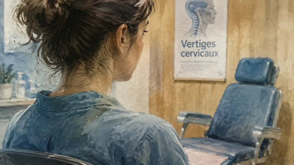 Douleurs cervicales et vertiges : reconnaître une origine cervicale sans confondre l’oreille interne